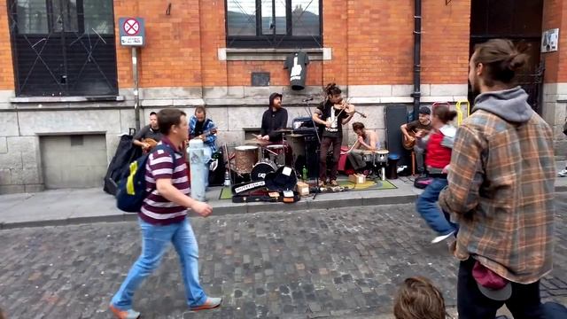 MUTEFISH, Irish Rock, Dublin, Temple Bar, 18/07/15 смотреть онлайн