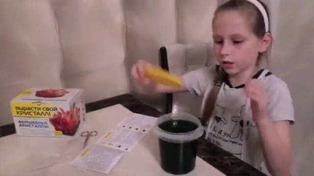 Волшебные кристаллы -- вырасти свой кристалл! Набор для экспериментов||.Magic Crystals