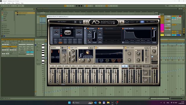 ADDICTIVE DRUMS 2. Тонкая настройка барабанов