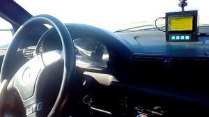 BMW E36 compact 318i m44b19 + выхлоп на 63-трубе разгон 0 - 100 км/ч ))) первый пробный заезд .
