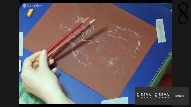 Часть 1я (из 6) Живопись "Рыжий нашкодивший кот" смотреть онлайн