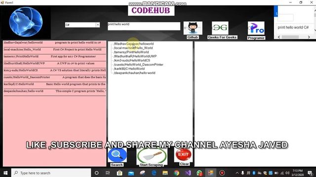 CODEHUB (SOURCE-CODE RECOMMENDATION SYSTEM FROM GITHUB) смотреть онлайн