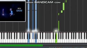 Glorious Rock Dog Piano Synthesia