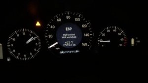 Mercedes w211 4x4 Загорается( ESP)И обороты не берёт ￼