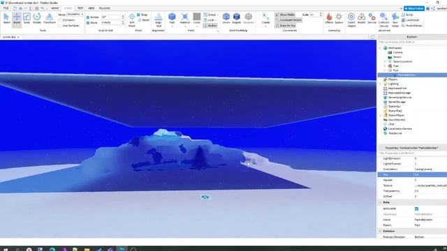 Как сделать снег в Роблоксе смотреть онлайн