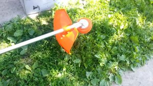 Запуск Stihl FS 250 леска.