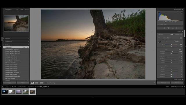 Линейный градиент в Adobe Lightroom. Локальная обработка фотографий. смотреть онлайн