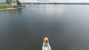 Полёт за катером. Прогресс+Yamaha 30.