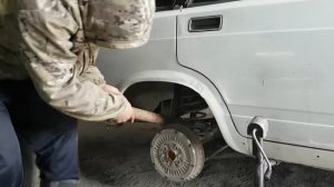 Быстрое снятие пружин на ваз 2104