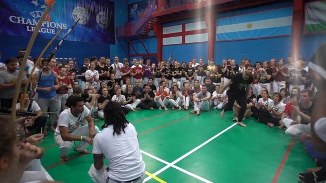 Sunday final roda part1. Заключительная рода. Big Capoeira Meeting 2017 смотреть онлайн
