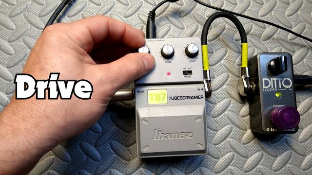 * The Minute Demo * Ibanez TS-7 Tone Lok Tube Screamer Overdrive with Boss Katana Amp clean channel смотреть онлайн