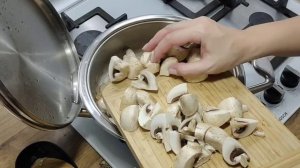 AWESOME WARM SALAD/ОБАЛДЕННЫЙ ТЕПЛЫЙ САЛАТ С БРОККОЛИ, ШАМПИНЬОНАМИ И КУРИНОЙ ГРУДКОЙ!