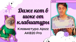 Шок! Ajazz AK820 Pro - Лучшее качество за 3900р?