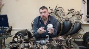 Кованые перила с литыми элементами собственного производства