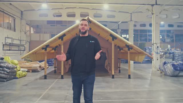 Обзор палатки сафари от производителя Тент-Опт смотреть онлайн