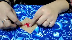 Творчество. Вышивка на картоне