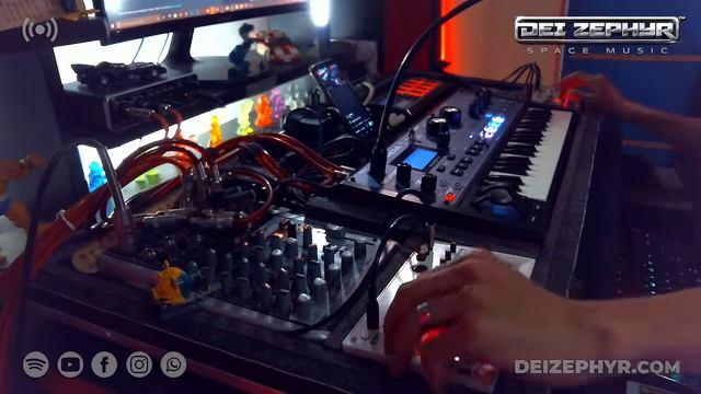 ⚡ WARP 7 🛸 • [SYNTHWAVE & CYBERPUNK] • Live 👽 DEI ZEPHYR • SPACE MUSIC 🚀 смотреть онлайн