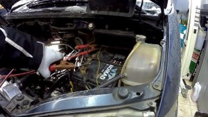 Mitsubishi Delica Замена свечей накала