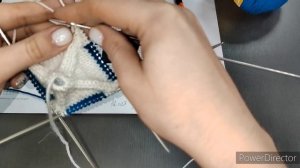 #вязание /Новогодний шарик спицами на ёлку. Мастер класс