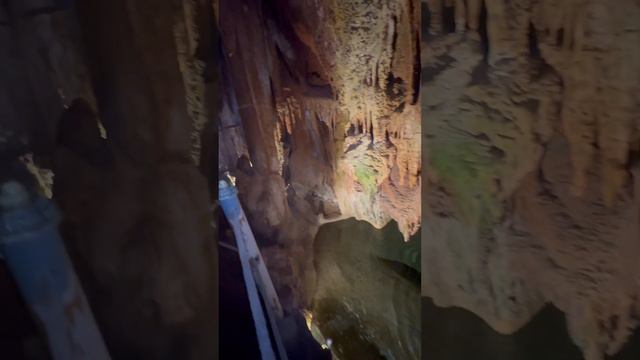 The Santo António Caves discovered in 1955, impressive for monumental room crossed by water courses