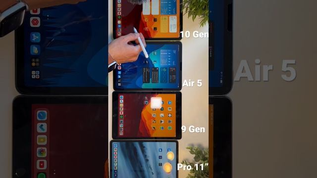 iPad 10 vs iPad 9 vs iPad Air 5 vs iPad Pro (ASMR)