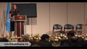 Выступление Мехрибан Алиевой