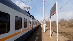 Электропоезд ЭП2Д-0050 ЦППК платформа Орудьево 22.03.2020