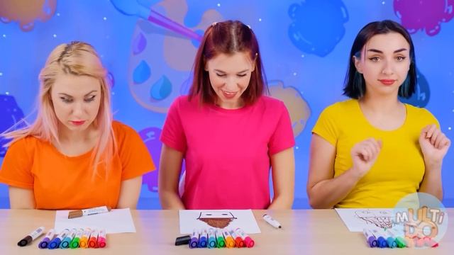 Кто лучше нарисует предмет, получит его Челлендж #2 от Multi DO Fun Challenge