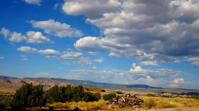 New Mexican Skies - Native American Flute, Bohdran, Acoustic Guitar, and Bass