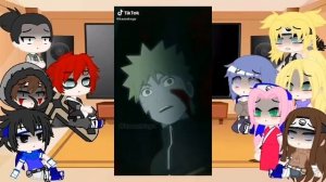 ✨?Naruto friends react to tiktok Naruto sad/monster?✨3/?