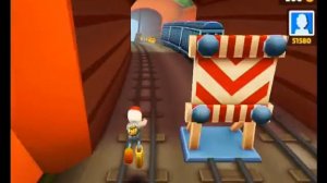 прохождение игру Subway Surf часть 1
