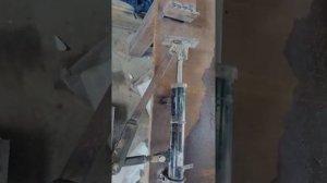 Тиски из автомобильной стойки?