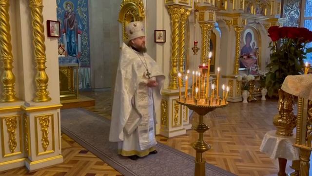 проповедь на Собор архангела Михаила и прочих небесных сил бесплотных. смотреть онлайн