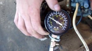 Замер компрессии Yamaha Jog Poсhe