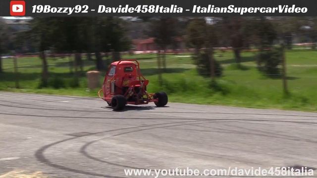 Ape Car Proto drift & show - Loris Rosati on board multicam смотреть онлайн