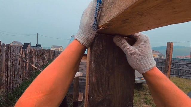 Строительство навеса. Навес для угля и прицепа. Стропильная система. Крыша с козырьком. Часть 2. смотреть онлайн