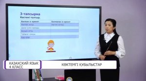 Казахский язык. 4 класс. Көктемгі құбылыстар /28.01.2021/