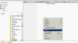 Outlook 2007 Signature Tutorial