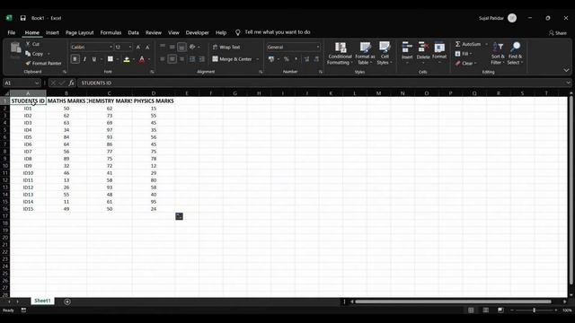 Select entire rows and columns using keyboard in excel | Excel shortcuts