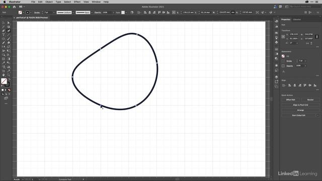 Illustrator Tutorial - Basic drawing tools смотреть онлайн