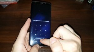 Samsung Galaxy S8 G950F hard reset сброс настроек графический ключ пароль тормозит how to reset