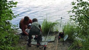 Ловля леща и линя на бойлы - Летняя рыбалка на озере