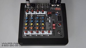 ALLEN&HEATH ZED-6 и ALLEN&HEATH ZED-6FX - компактные и доступные микшеры со взрослым звуком