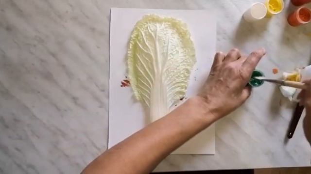 Мастер-класс рисование-печать капустным листом "Дерево в разное время года" смотреть онлайн