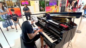 Coldplay Fix You (Piano Shopping Mall)