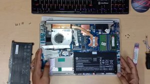 HP Laptop 15s-du1004TX Battery Replacement | How To Replace HP 15s-du1004TX Battery | HP HT03XL