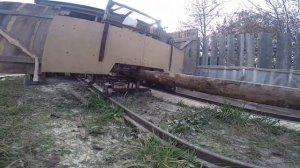 Самодельная ленточная пилорама