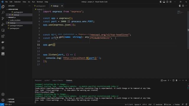 Day 4 : Mastering APIs in Node.js - Create Your News API & Integrate 3rd Party Services! ?