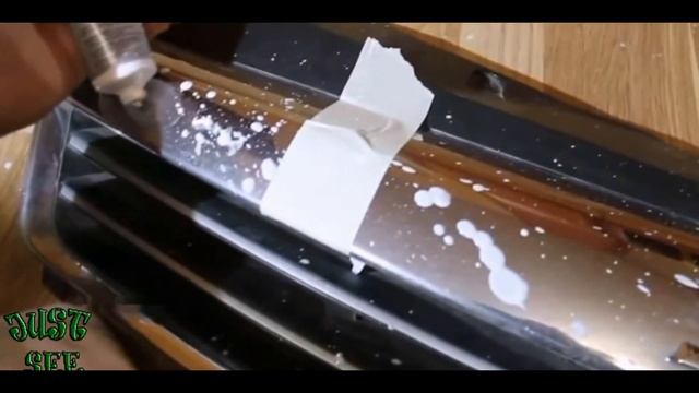 полироль высохла