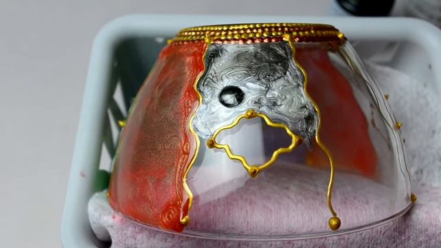 Краски Fantasy Prisme в работе: подсвечник "Магия красок" смотреть онлайн